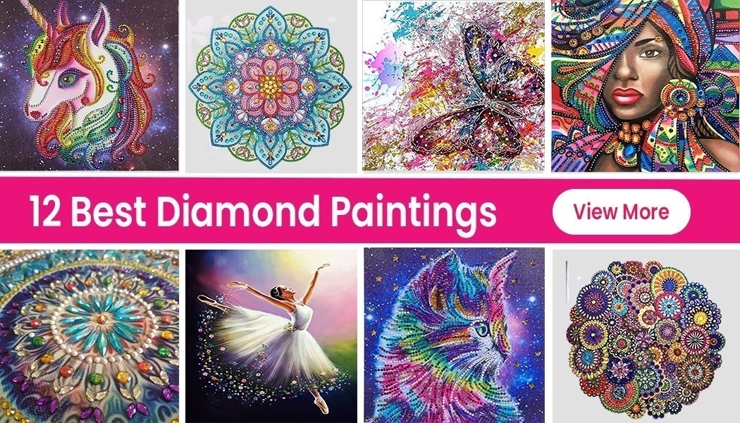 12 Ideal Diamond Paintings For Your Home Décor